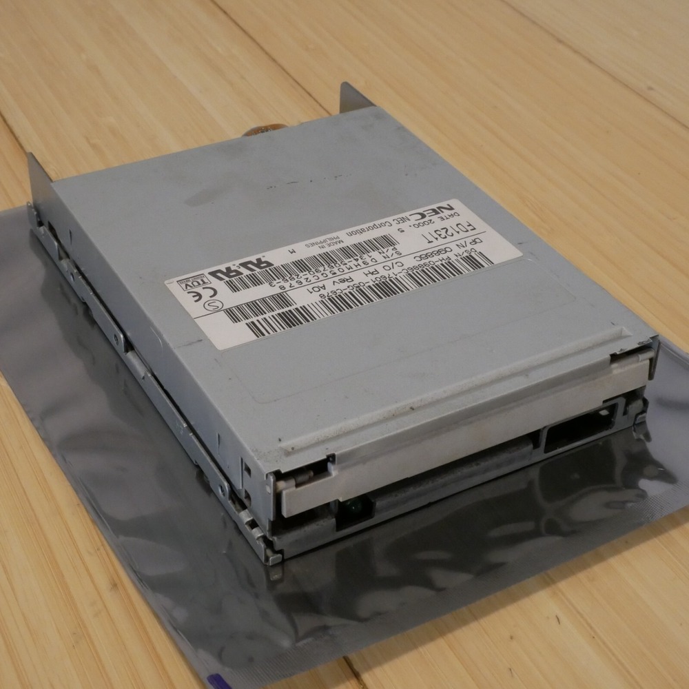 NEC HP 3.5 inch Floppy Disk Drive FD1231T Internal Desktop 1.44MB‎ Tested - 40
